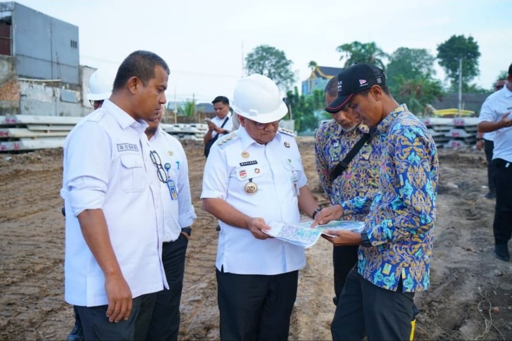 Pemkot Jambi Kebut Kolam Retensi Telago Kajang Lako, Target Tekan Banjir Sistem Asam 60%